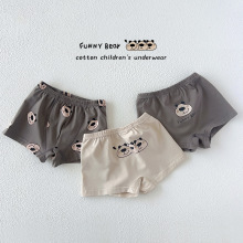男童内裤儿童纯棉宝宝四角短裤2025新款小童男孩平角全棉底裤3条