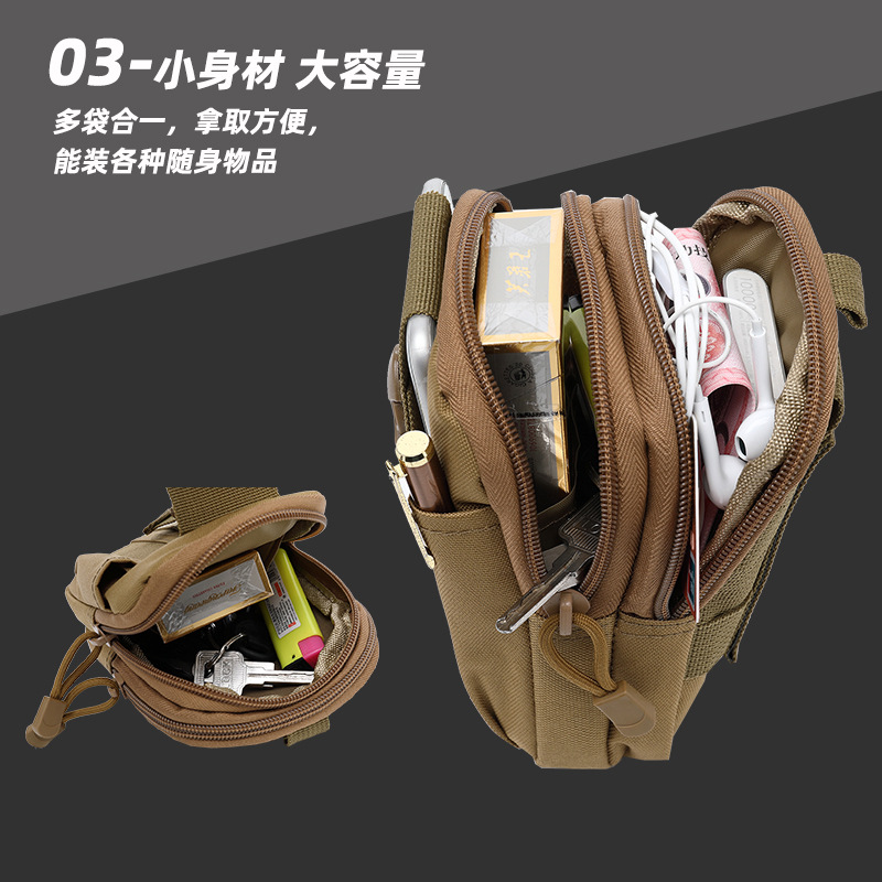 Riñonera transfronteriza para hombres, sitio de trabajo, bolsa para teléfono móvil, bolsa para teléfono móvil, bolsa para teléfono móvil al aire libre, bolsa para cintura 6.5