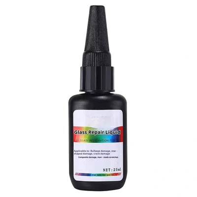 Automotive Glass Repair Fluid for: Auto glass repair liquid