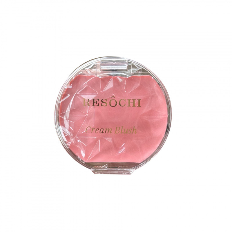 RESOCHI cristal transparente blush monocromático blush natural coreano blush monocromático no volar polvo maquillaje al por mayor