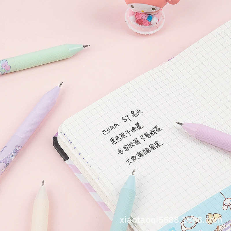 Гуанбо Sanrio KT82056-36 стержень для гелевой ручки с кнопкой, удобный и экономящий усилия. Совместный бренд