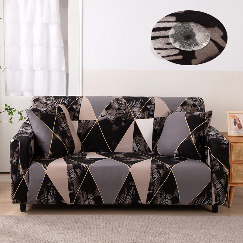 Water-repellent four-season printed stretch sofa cover, all-inclusive 123 combination sofa cushion cover, cross-border manufacturer