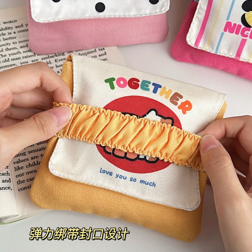 Tengyi original lindo cartón de dibujos animados bolsas de almacén de chicas bolsas pequeñas y convenientes bolsas nuevas al por mayor