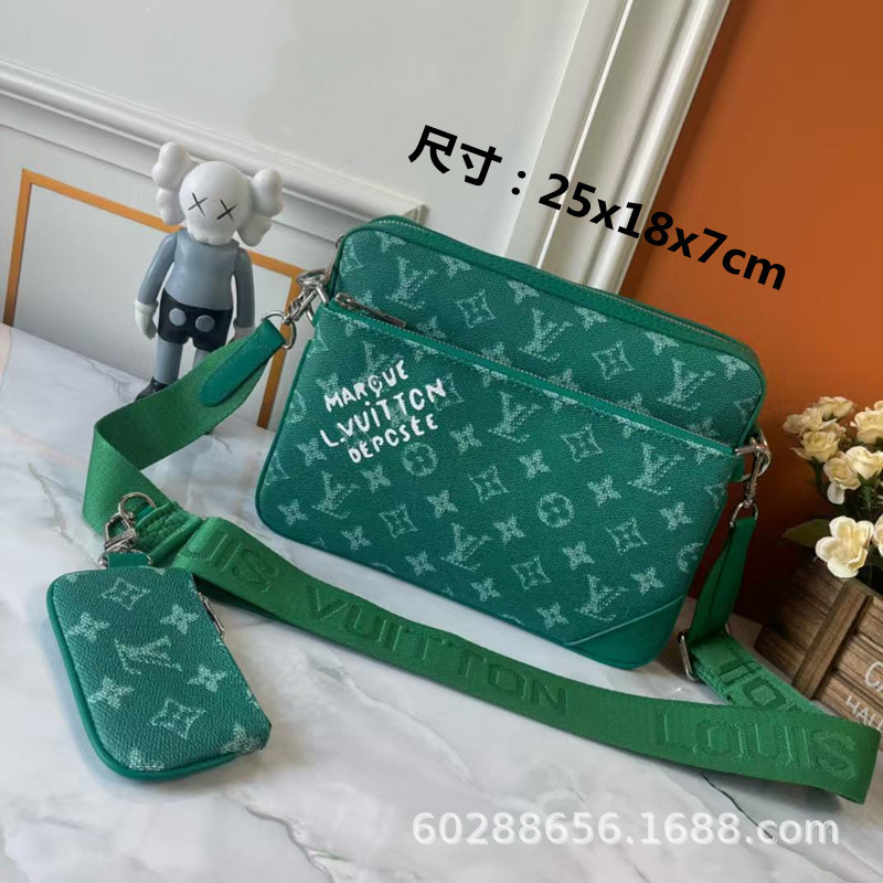 直供跨境m lv男包女包黑武士盒子包枕头包真皮邮差包公文包链条包|undefined
