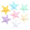 Realistic epoxy resin with accessories, children's hair accessory, crystal, starfish, handmade