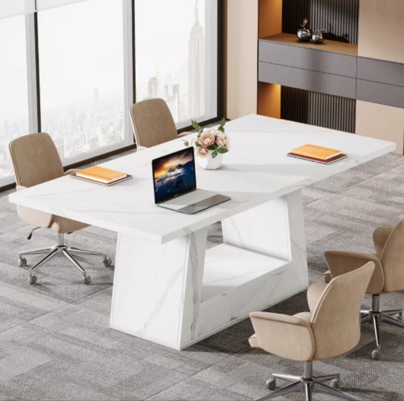 Cross-Border Supply of Modern Computer Desks 63inch Large Office Desks and Workstations