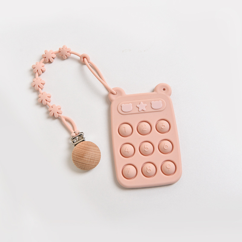 089 gouache color press + flower anti-chain [with wooden clip]