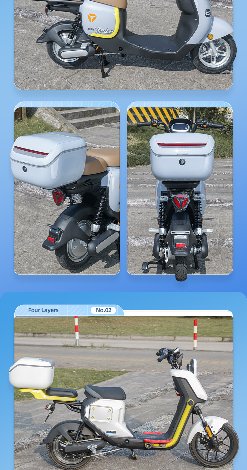 Cross-Border Popular Electric Vehicle Trunk Universal Battery Car Trunk Motorcycle Thickened Large-Capacity Storage Box Organizer