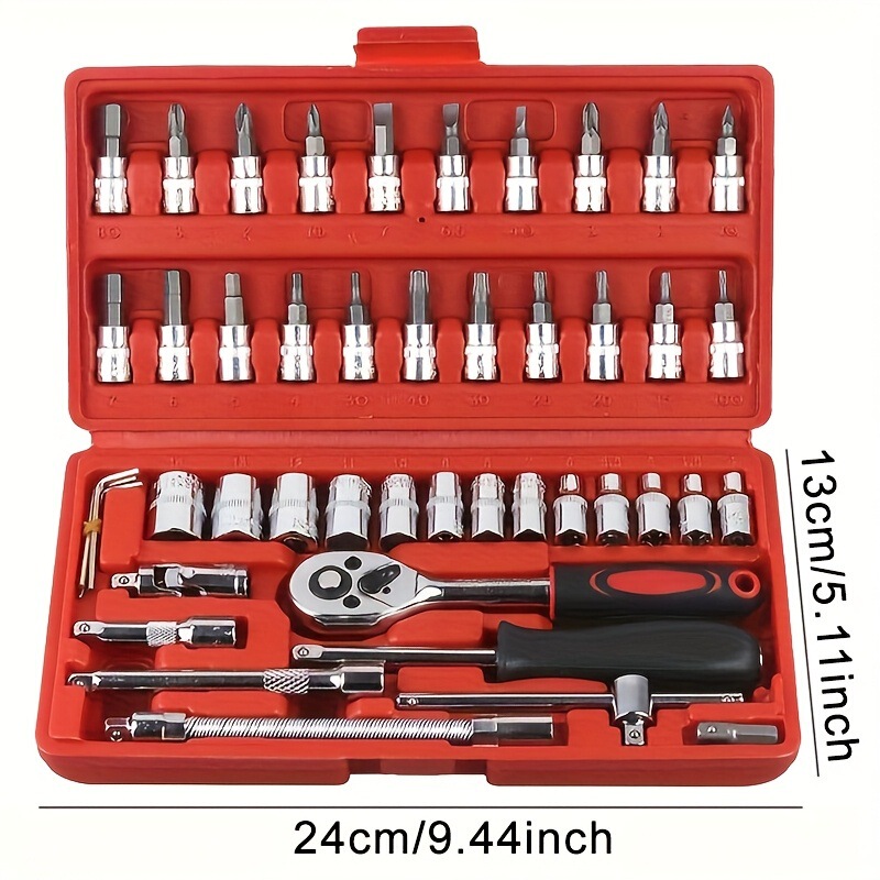High end Professional 151/52/46 Tool Set 1/4 3/8 1/2工具|undefined