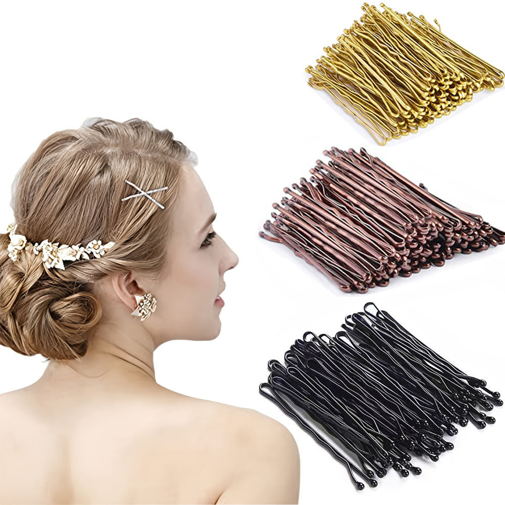 golden coffee hairgrip