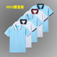 Summer School Uniform Customized Primary and Secondary School Students' Short-sleeved Class Clothes Junior Senior high school Students Graduation Photo Polo Shirt Work Clothes
