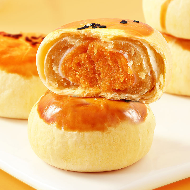 蛋黄酥批发手工全蛋蛋黄酥传统糕点零食批发台州馅中馅中秋团购|undefined