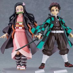 鬼灭之刃Figma498-DX炭治郎手办摆件 508-DX祢豆子可动动漫手办