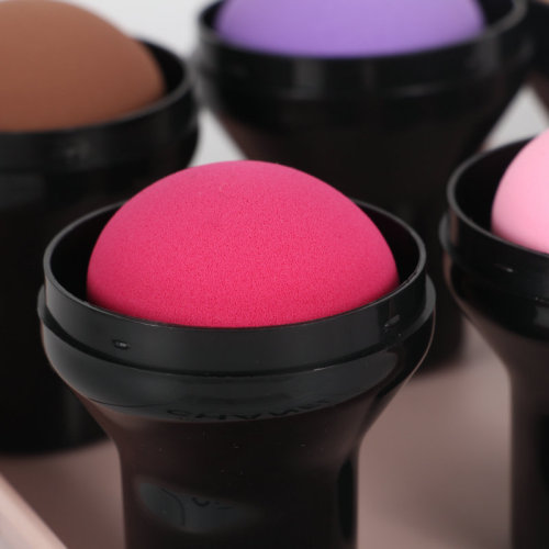Small mushroom head powder puff becomes larger when exposed to water Sponge beauty egg dry and wet dual-use BB cream foundation mushroom head makeup tool