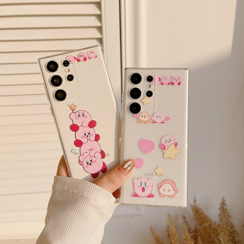 Suitable for Google Pixel 10 Pro Ins Mario Kirby Phone Case Google 9A Soft Shell Protective Cover