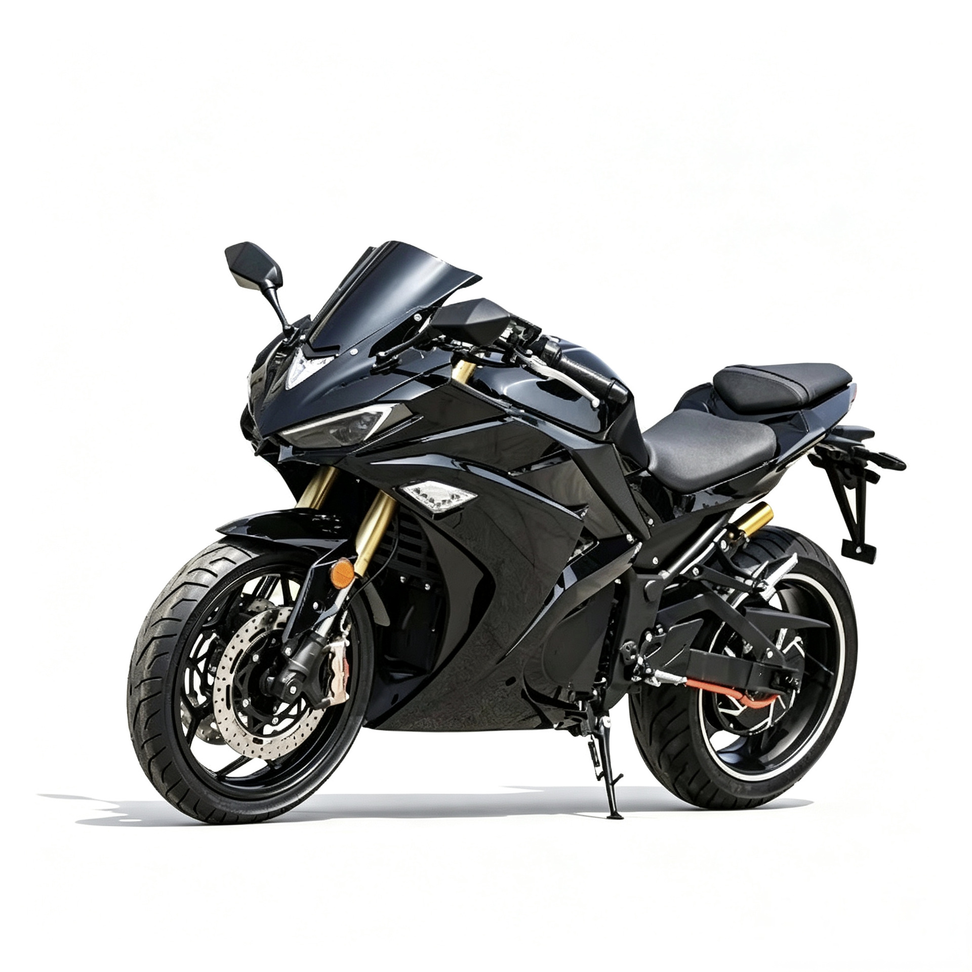 Cross-border foreign trade wholesale Big Python R3 replica racing electric motorcycle, high-power 5000W 72V motorbike for delivery riding