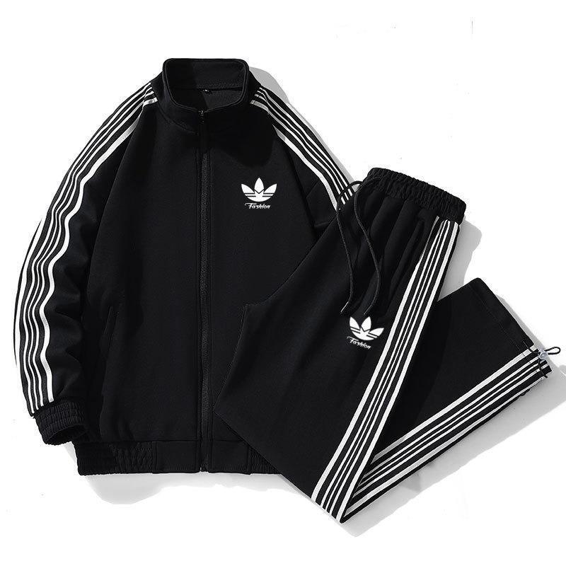 Custom-Made Clover Sports Suit for Men, Loose-Fitting Couple Outfit, Versatile Sweatshirt Jacket, Trendy Brand Women's Sportswear Customization