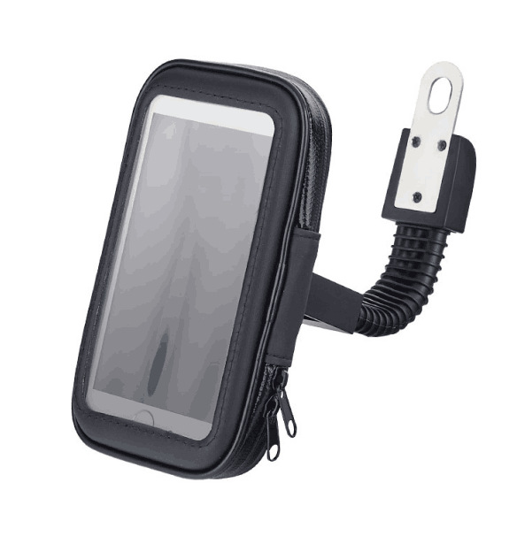 Soporte para teléfono móvil impermeable, para bicicleta y moto, con bolsa de navegación