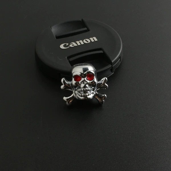 Cross Skull Silver (Set/4 pieces)
