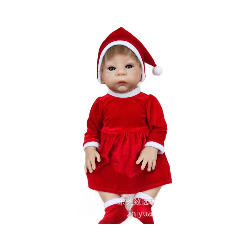 Padres e hijos pulgadas de cambio Harl lavado juguetes interactivos hechos a mano bebés 18ow muñecas renacidas aleatorias