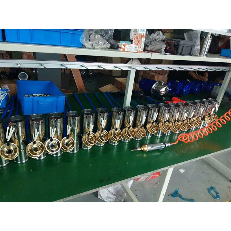 3 inch solar DC screw pump permanent magnet DC brushless submersible pump high lift photovoltaic water pump