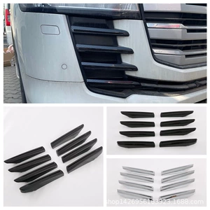 23 Land Cruiser Front Fog Lamp Eyebrow Car Modification Suitable for Toyota LC300 China Net Trim Strip Fog Lamp Decoration