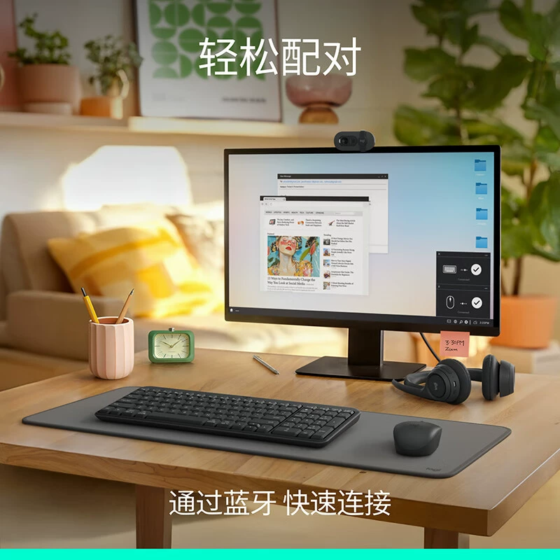 Новая модель 2025 Logitech K251 Bluetooth, 99 клавиш, с подставкой для офиса, мобильного телефона, Mac