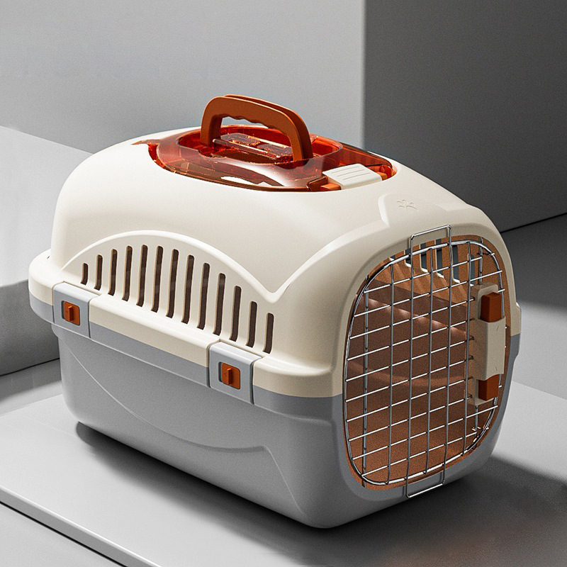 Pet Flight Box Air China Shipping Box Convenient Breathable Anti-Stress Car Travel Cage Cat and Dog Pet Supplies Pet Flight Box Air China Shipping Box Convenient Breathable Anti-Stress Car Travel Cage Cat and Dog Pet Supplies