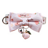 Removable choker with bow, small bell, accessory, suitable for import, new collection, pet, cat