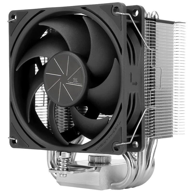 Радиатор для настольного процессора Thermalright AX90 SE, 4 тепловые трубки, воздушное охлаждение, лёгкий и тихий, 118 мм высокий кулер для CPU