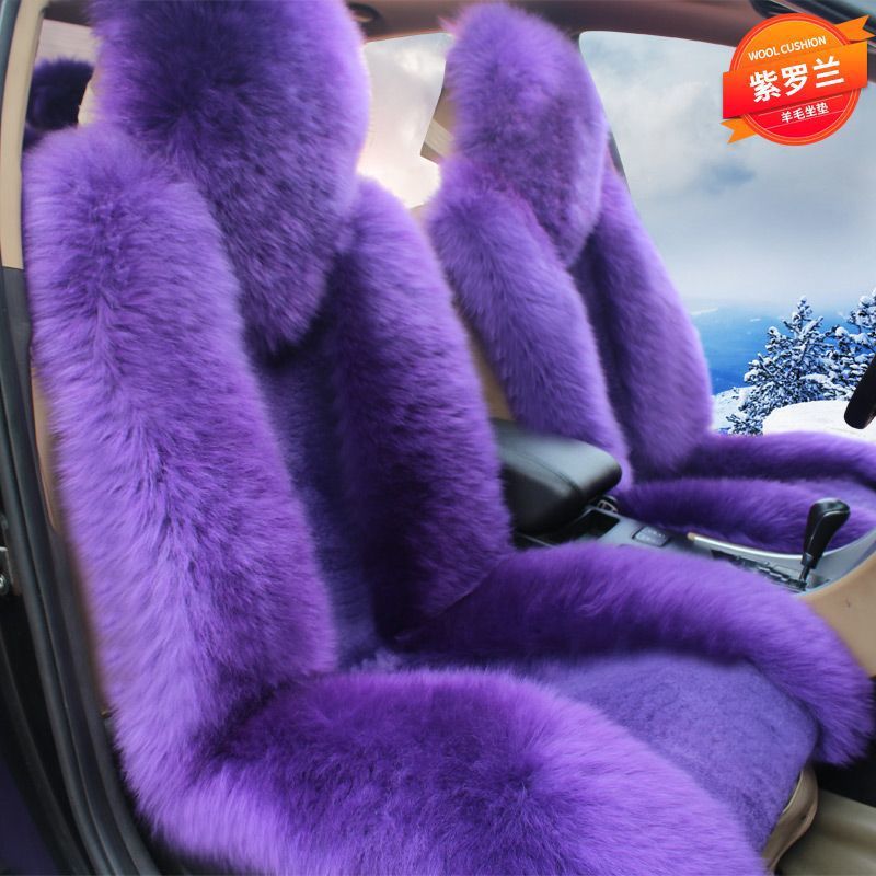 Winter plush keep warm seat, new collection