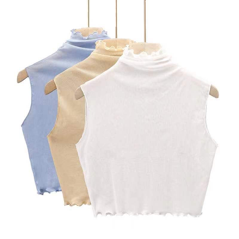 2026 Summer Mesh Fake Collar Versatile Stand-Up Collar Base Shirt 2026 Summer Mesh Fake Collar Versatile Stand-Up Collar Base Shirt