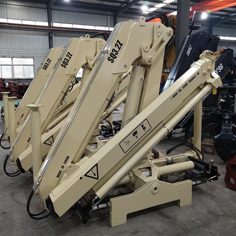 厂家直营遥控3吨折臂吊 结构稳定操作简单 小型遥控3吨折臂吊