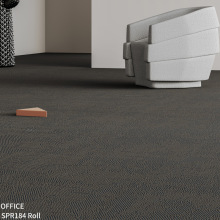 pvc编织纹地板2.5mm 防水防滑乙烯基艺术地毯办公室展厅酒店地垫