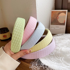 2024新款發箍女時尚海綿頭箍小可愛簡約百搭頭飾義烏批發髮飾飾品