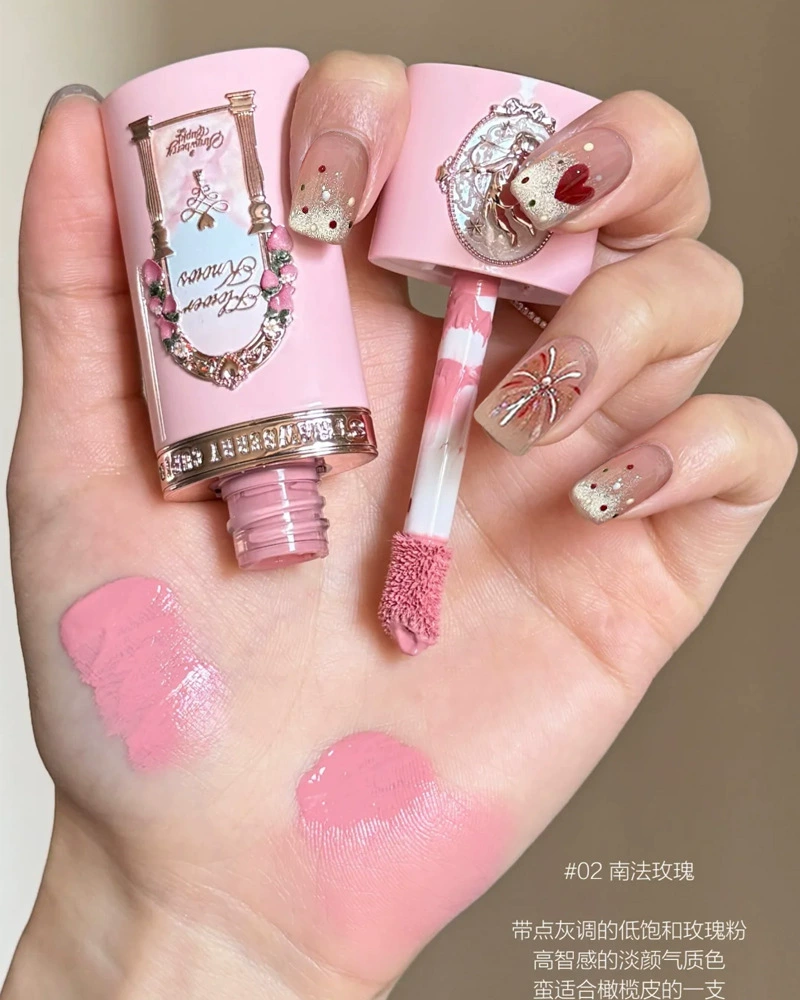 Набор косметики FlowerKnows Strawberry Cupid — бальзам для губ, румяна, тени, парфюм в подарочной коробке