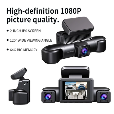 Driving recorder — 1080P HD, night vision, and