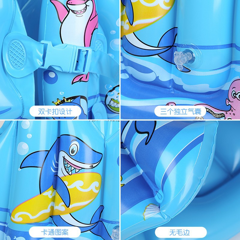 Natación para niños Chaleco de flotabilidad grande para niños Equipo de natación universal para principiantes Chaleco salvavidas chaleco inflable profesional