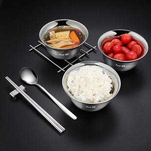 Daoqi Stainless Steel Portable Tableware Set Tableware Outdoor Travel Take-Out Kidsren's Student Baby Tableware