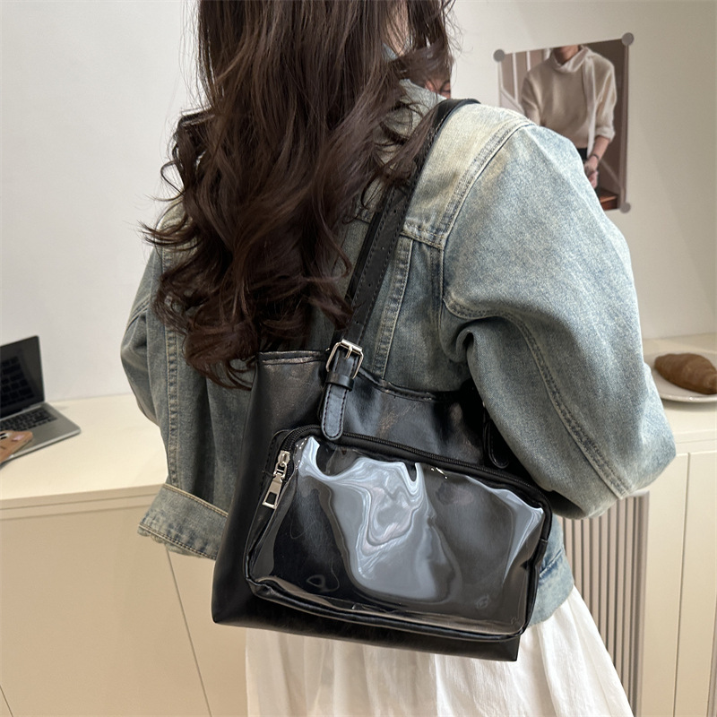 2025 primavera y verano nuevo bolso de dolor bolso de mujer bolso de moda bolso de mujer bolso de brazo de mujer bolso de hombro lindo portátil
