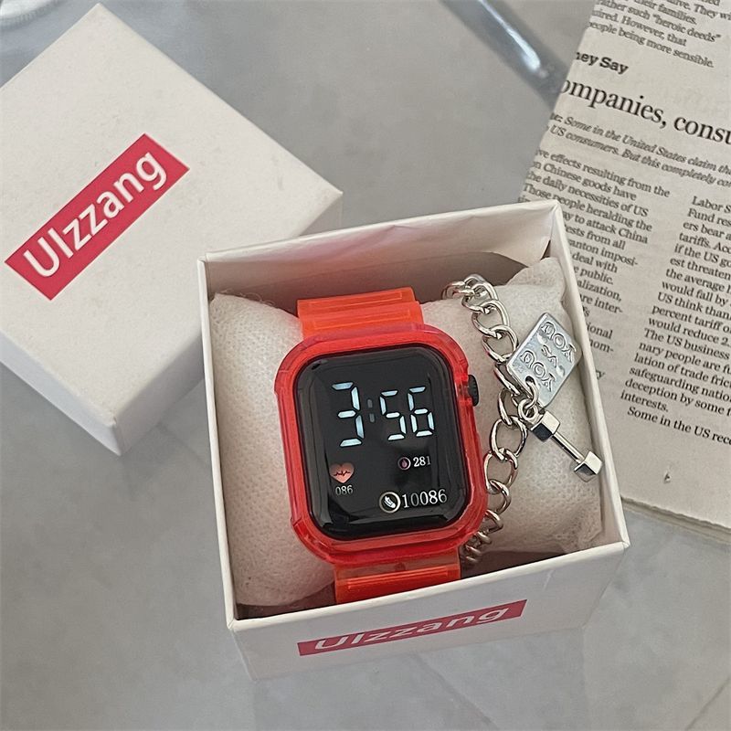 Transparent red