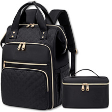 跨境新款电脑背包大容量多功能休闲背包旅行背包通勤时尚背包