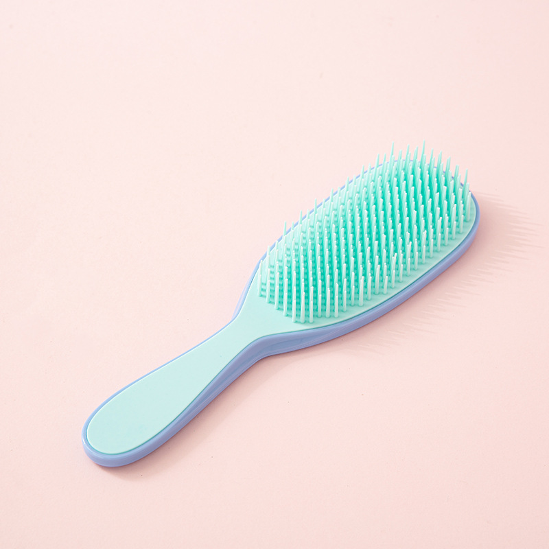 Mango largo costilla peine celebridad de Internet mismo estilo no anudado mullido masaje peine hogar costilla peine peluquería peine del pelo al por mayor