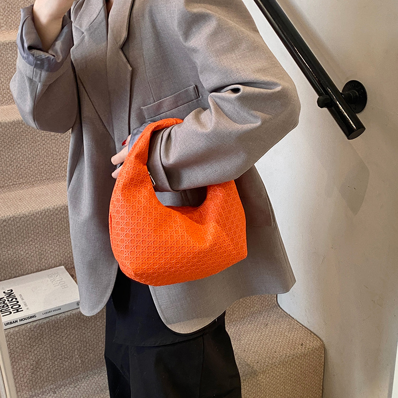 Texturas transfronterizas extranjeras bolsas debajo de las axilas bolsas de mujer 2025, bolsas de bolsas