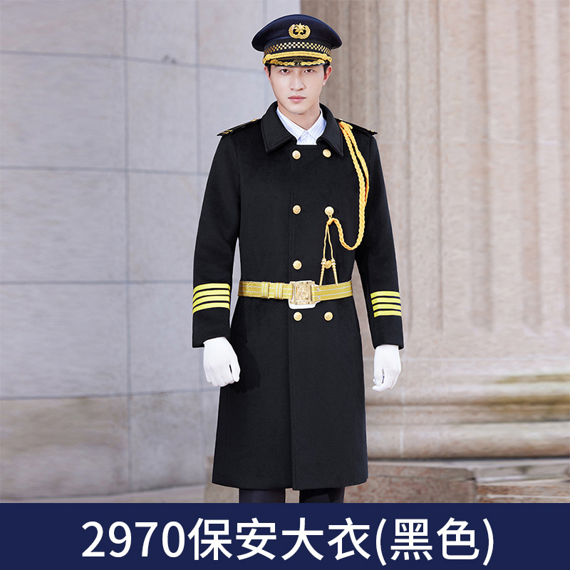 2970 블랙 코트 "퀼팅"