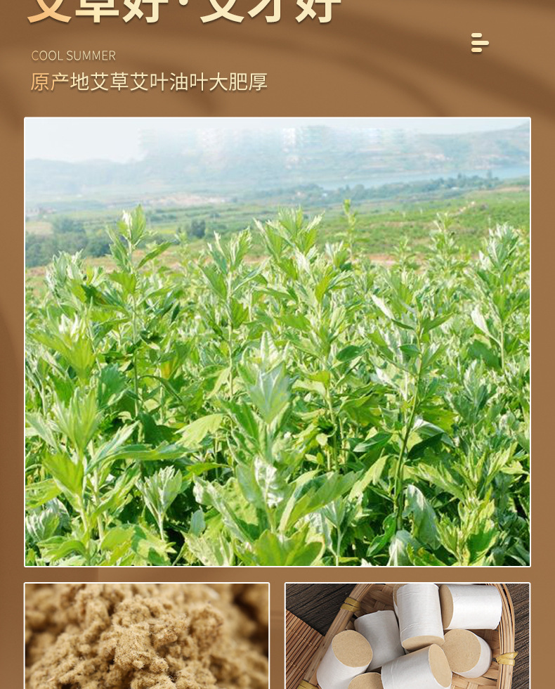 Moxa Cones Ai Zhu 艾柱 Aged Mugwort Moxibustion Cones 108 Count Box for Home Warming Therapy key features