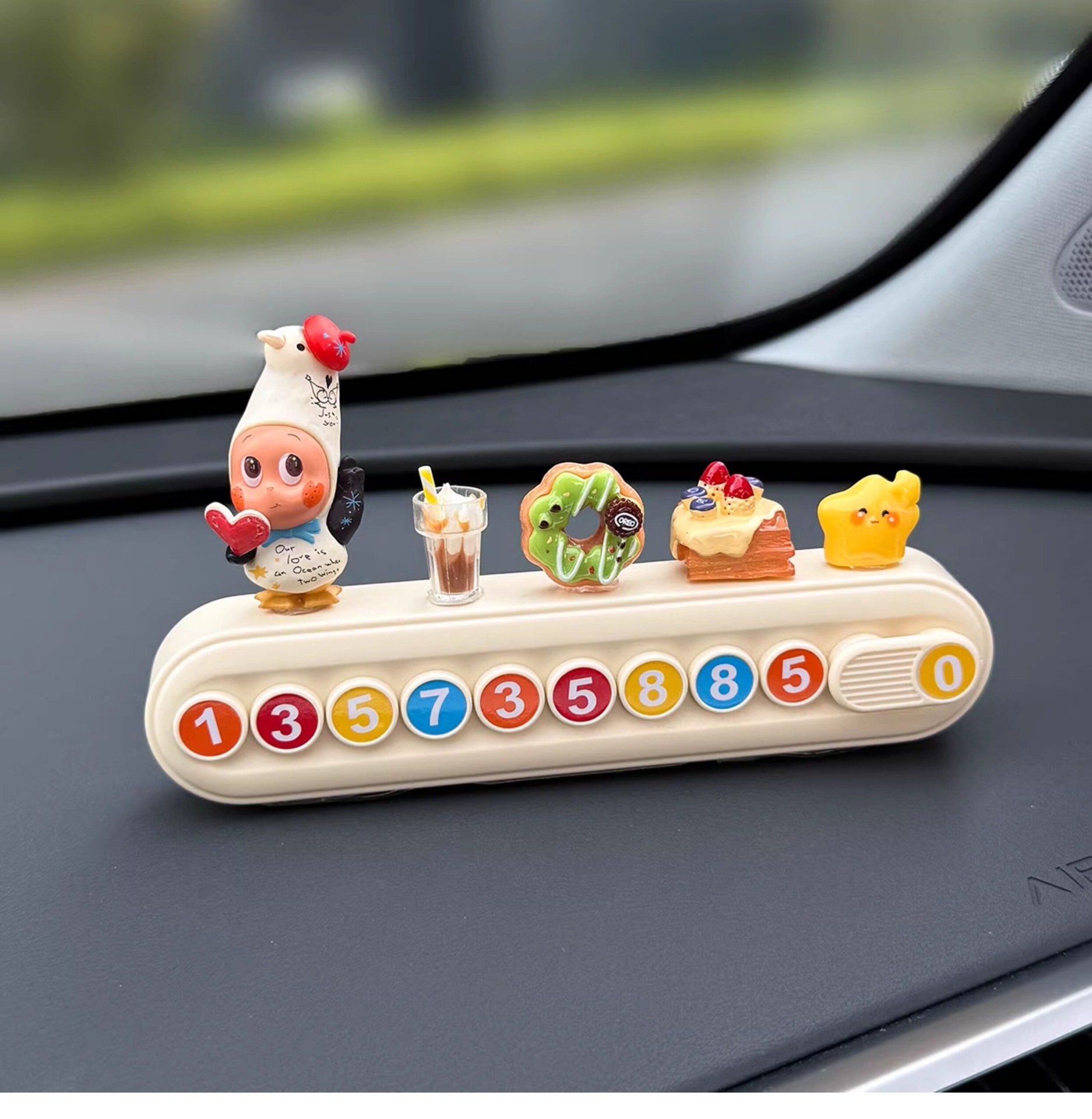 Temporary Parking Number Plate with Star Design for Car, Creative 2026 New Model with a High-End Feel for Women