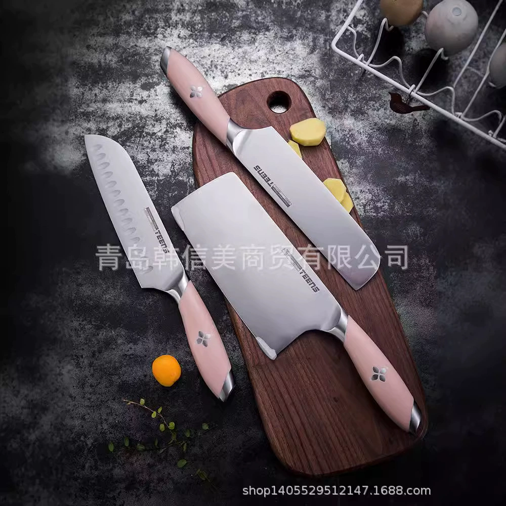 Корейский кухонный многофункциональный нержавеющая сталь кухонный нож фруктовый нож острый ломтик противоскользящий Сандэ нож