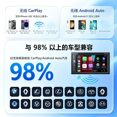 Android Auto, Simsiz CarPlay və Android Auto