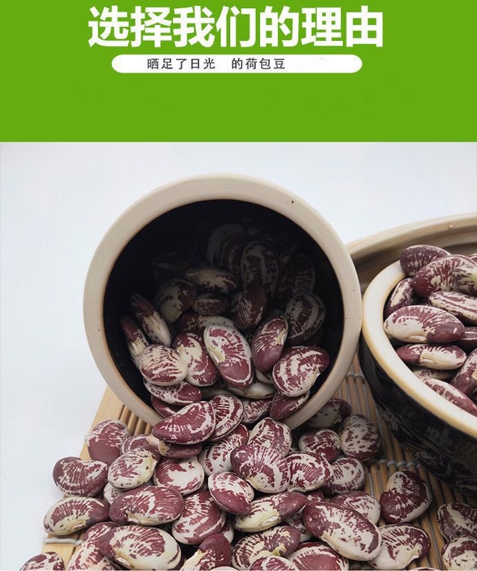 Zebra Beans Ban Ma Dou 500g Can Dried Kidney Beans for Soups and Congee overview